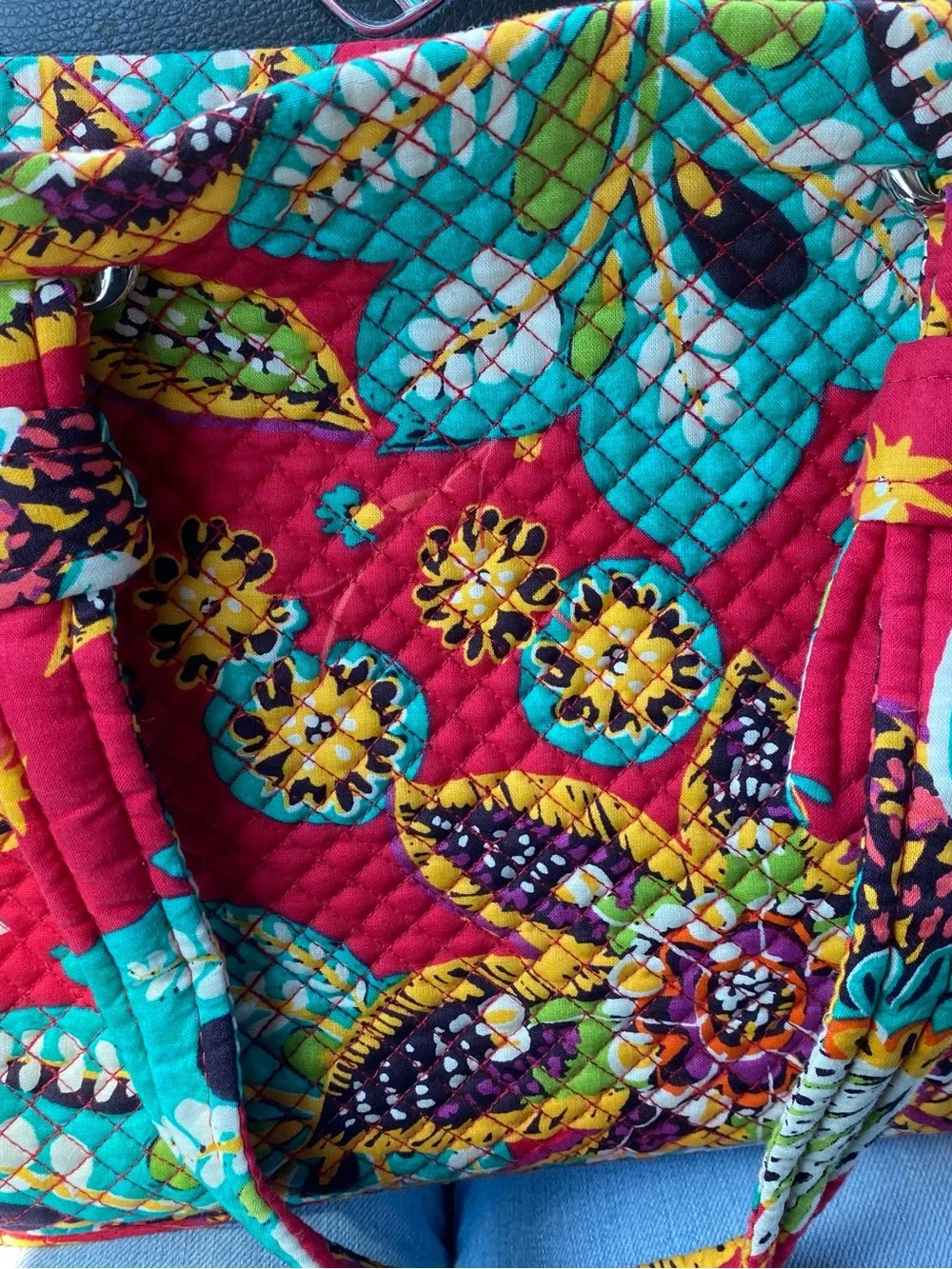 Vera Bradley**Hadley East West ToteBag / RUMBA Design New With Tags